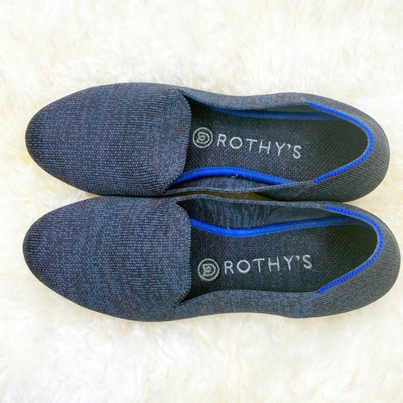 rothys navy heather